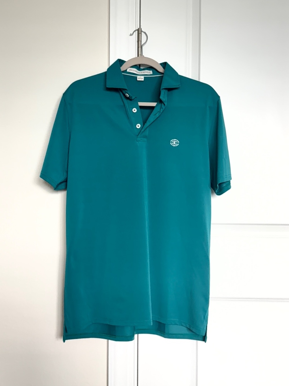 Holderness & Bourne Sky Blue Men's Golf Polo Shirt